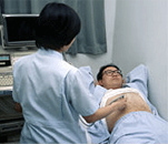 腹部超音波 安静時心電図 腹囲測定